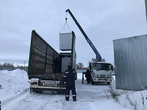 ThermoSonic units loading